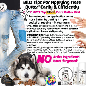 Alaskan Malamute nose butter usage