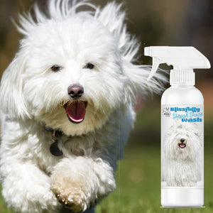 Coton de Tulear face cleanser