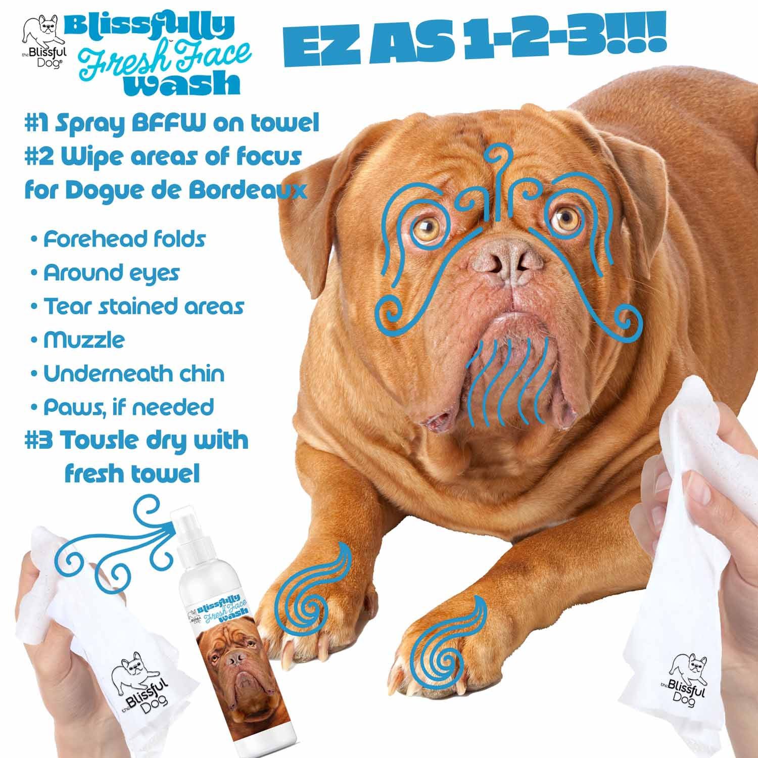 dogue de bordeaux facial cleaner