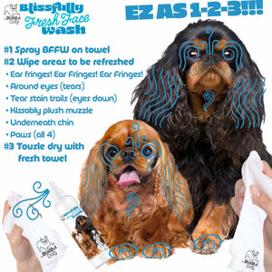 English Toy Spaniel Blissfully Fresh™ Face Wash