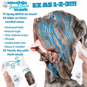 Neapolitan Mastiff Blissfully Fresh™ Face Wash