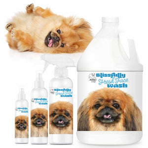 Pekingese face wash