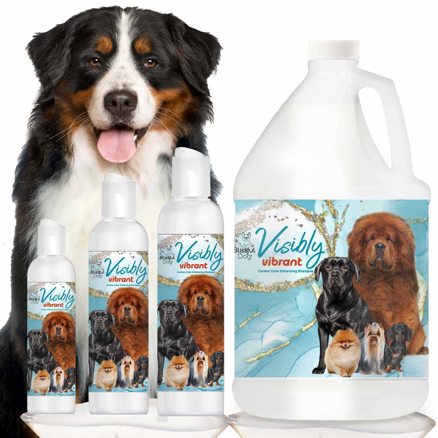 Visibly Vibrant Canine Color Enhancing Shampoo