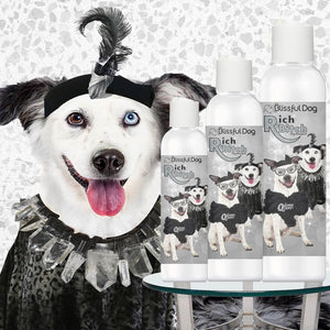 rich bitch dog shampoo and soap