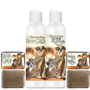 Boxer Rich Bitch & Drama Queen Shampoo & Soap