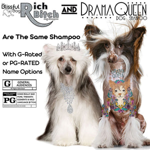 powderpuff Chinese Crested shampoo 