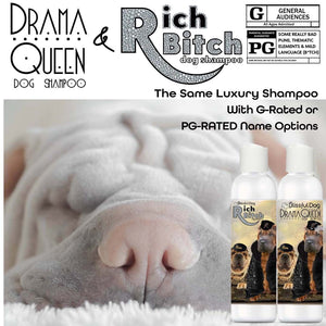 Chinese Shar-Pei drama queen shampoo