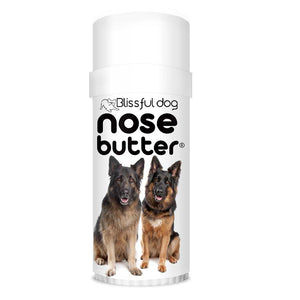 German Shepherd has  dry patches Nose