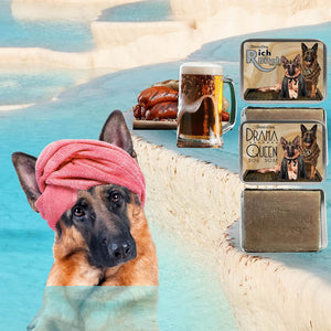 German Shepherd soap