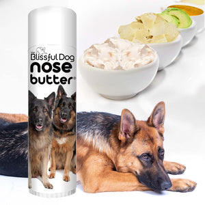 German Shepherd has rough, dryNose