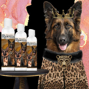 German Shepherd luxury shampoo