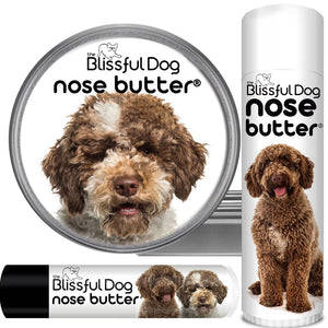 Lagotto Romagnola nose butter