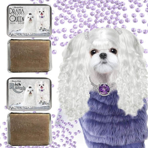 maltese dog soap