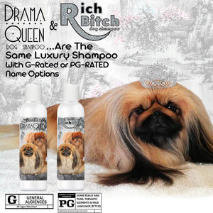 pekingese rich bitch dog shampoo