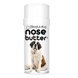 st bernard nose is chapped