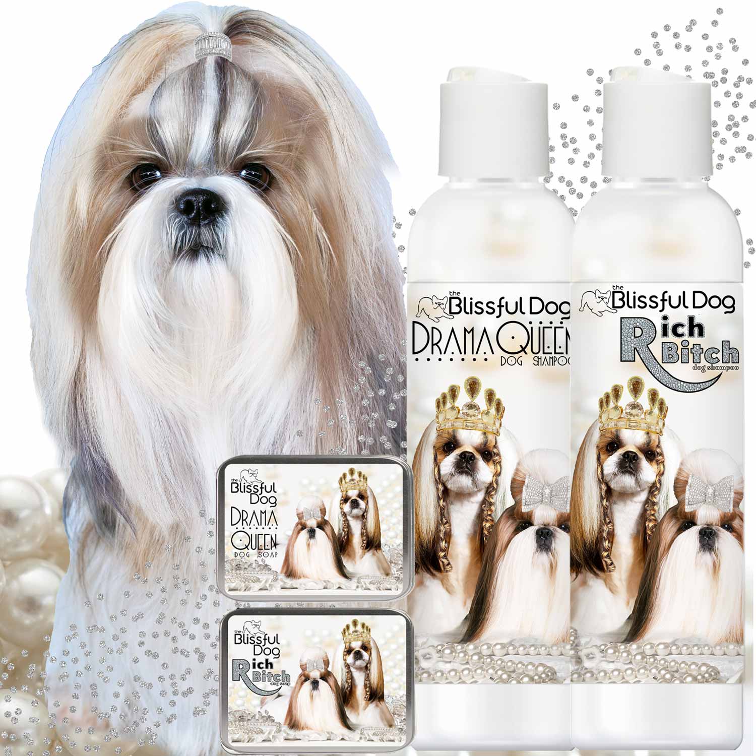 Drama Queen & Rich Bitch Dog Shampoo Collection