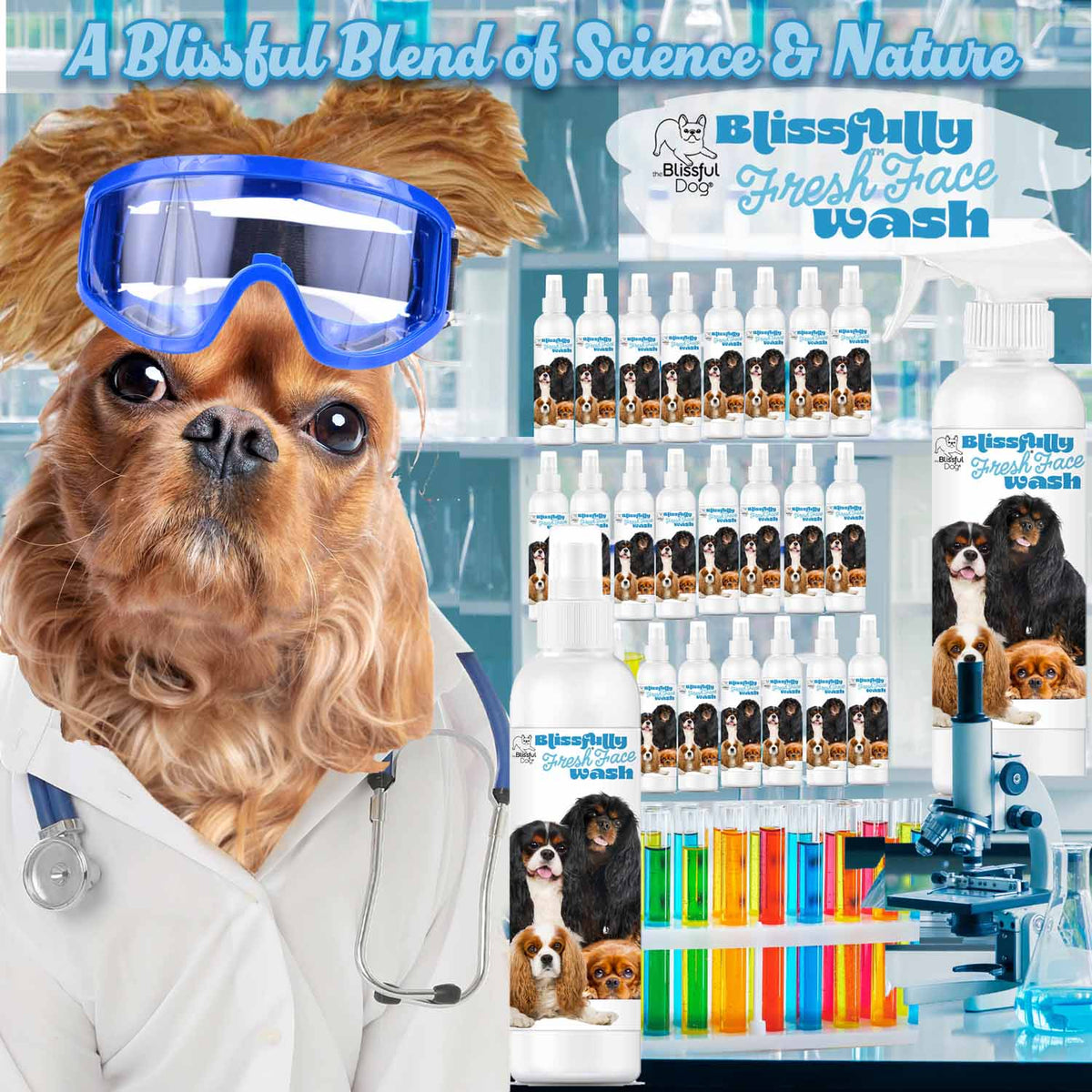 Ruby King Charles Spaniel face