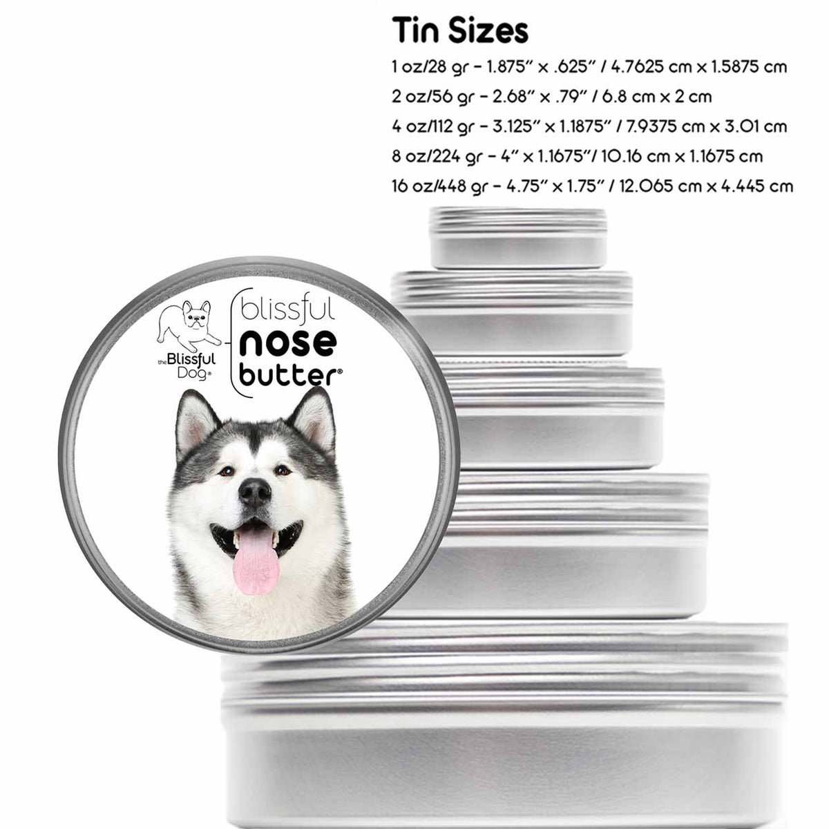 Alaskan Malamute dry nose care