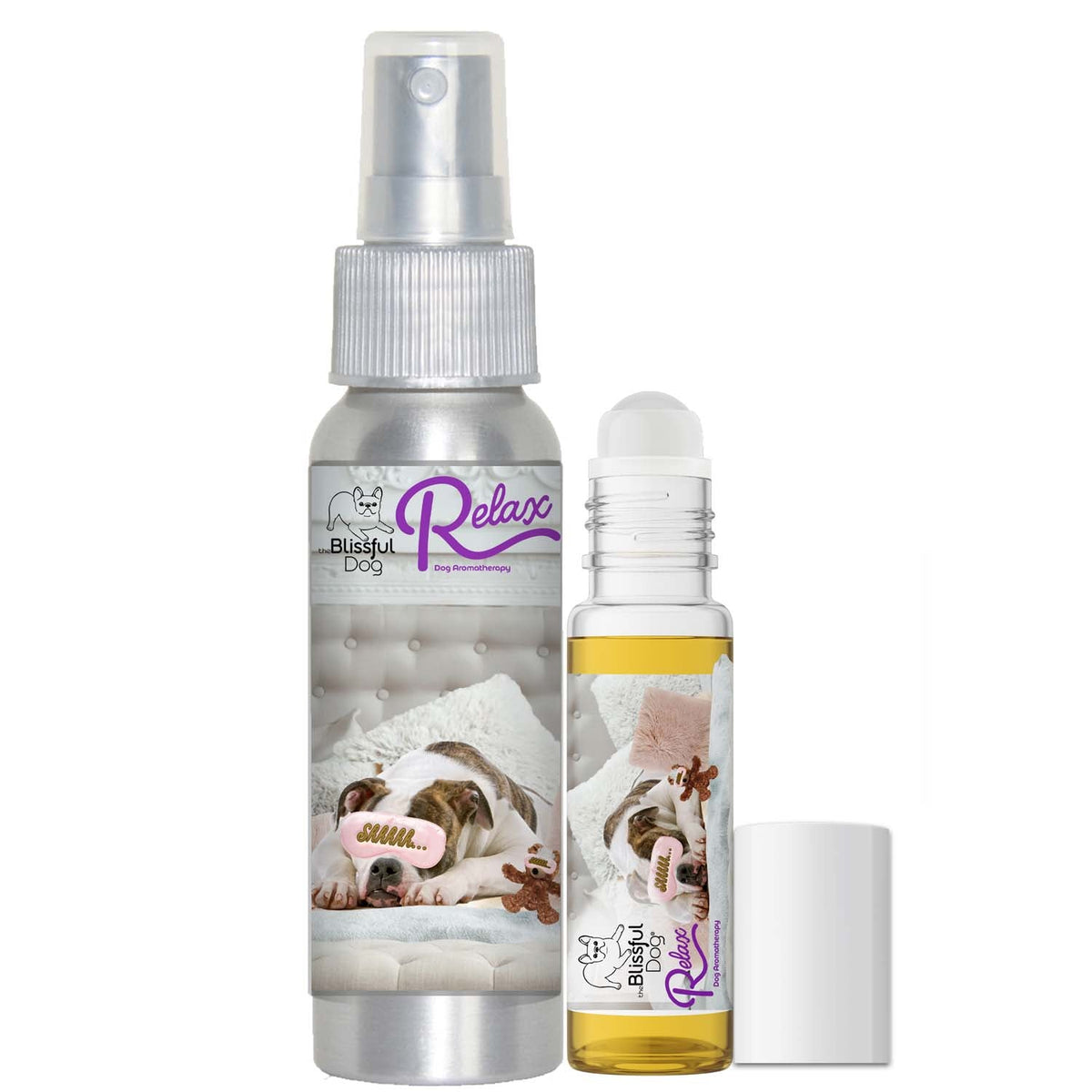 American Bulldog Relax Dog Aromatherapy