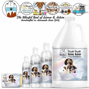 Bye Bye Boo Boo™ Dog Shampoo & Bar Soap