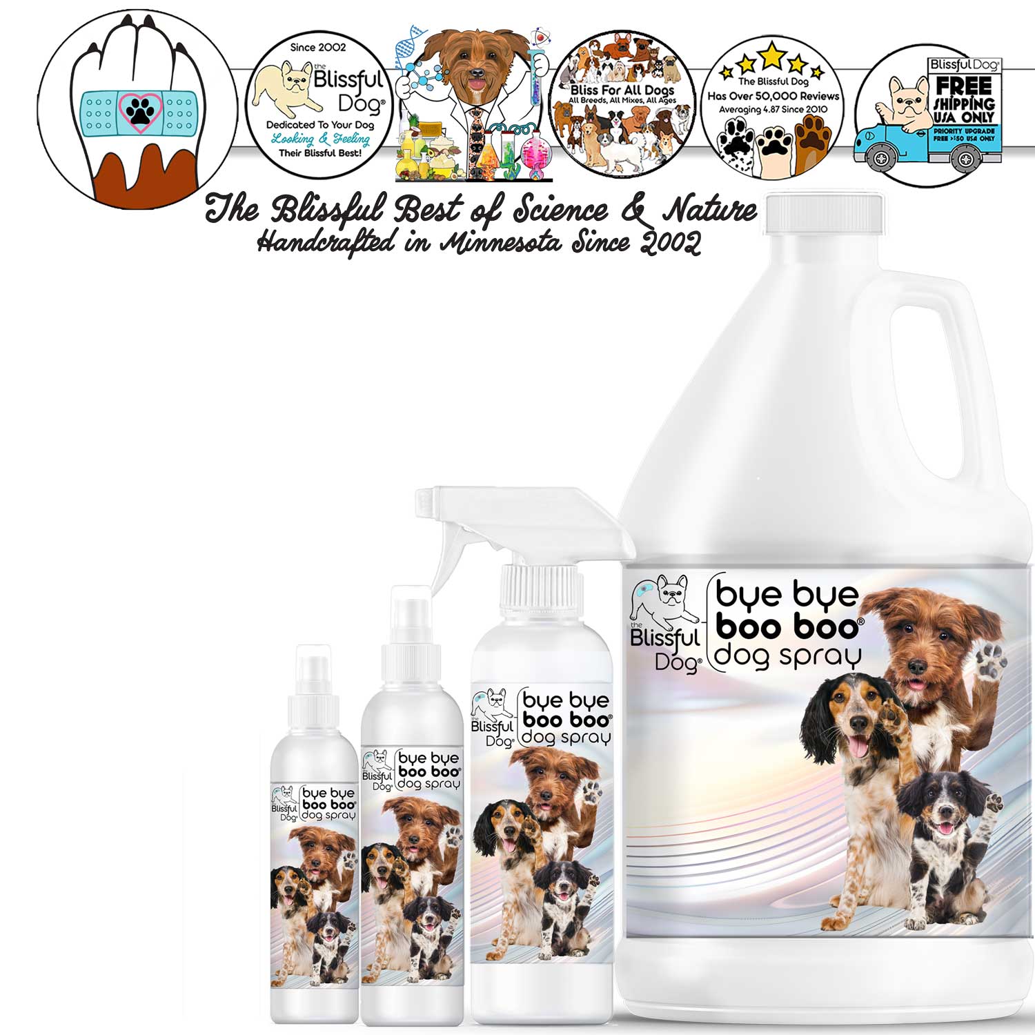 Bye Bye Boo Boo™ Dog Spray