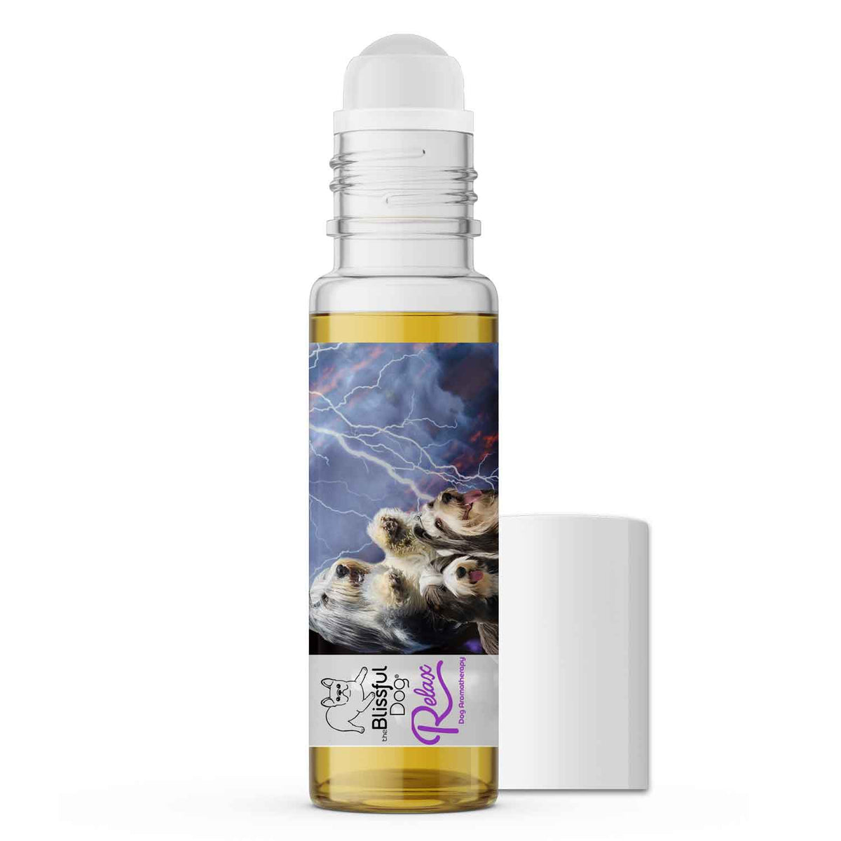 bearded collie calming aromatherapy