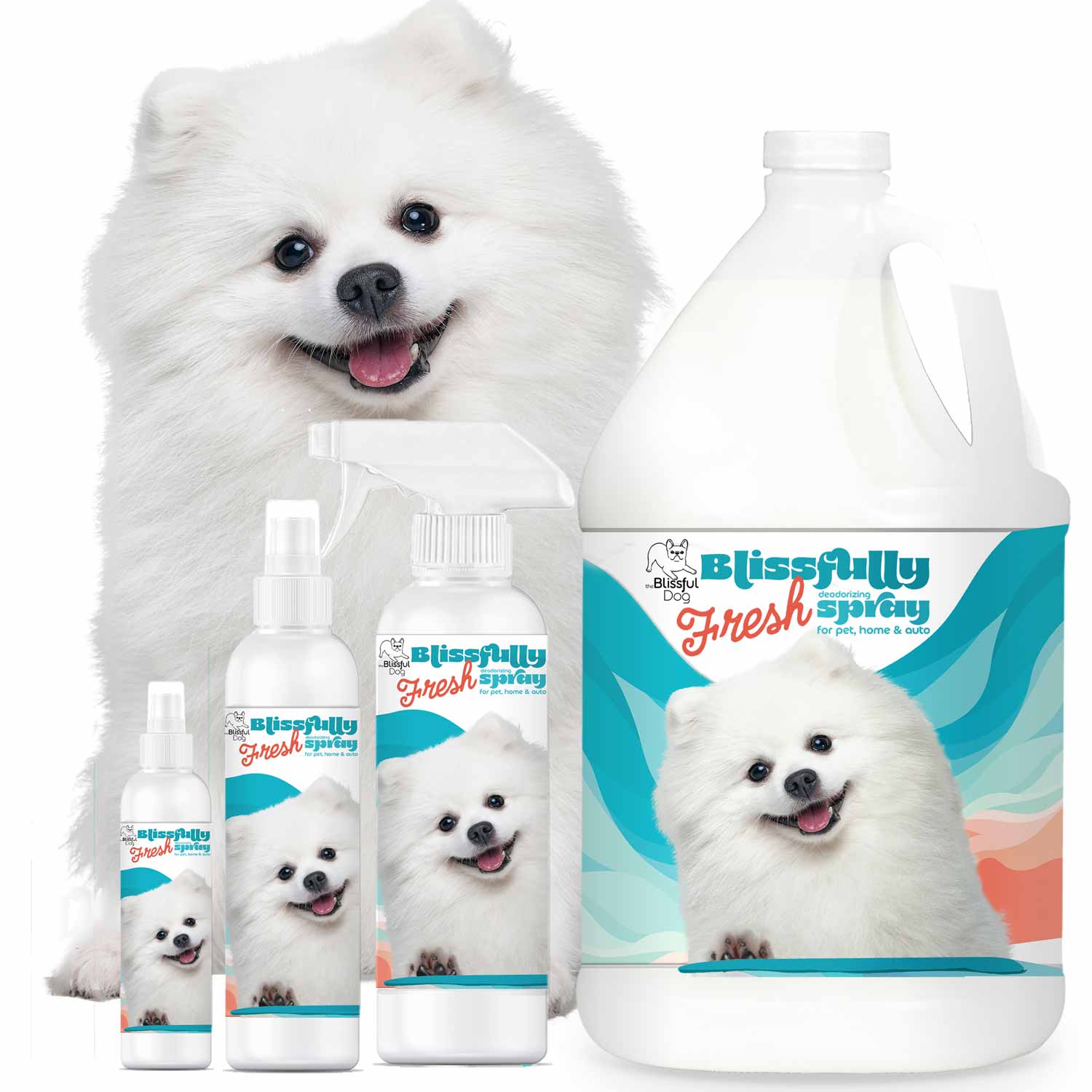 Blissfully Fresh™ Pet Deodorizing Spray Pet Odor Neutralizer