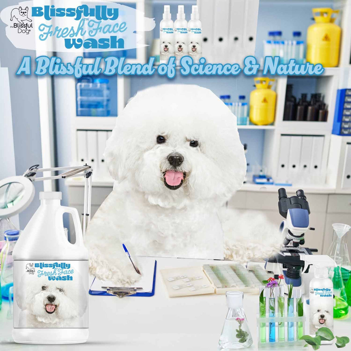Bichon Frise Blissfully Fresh™ Face Wash