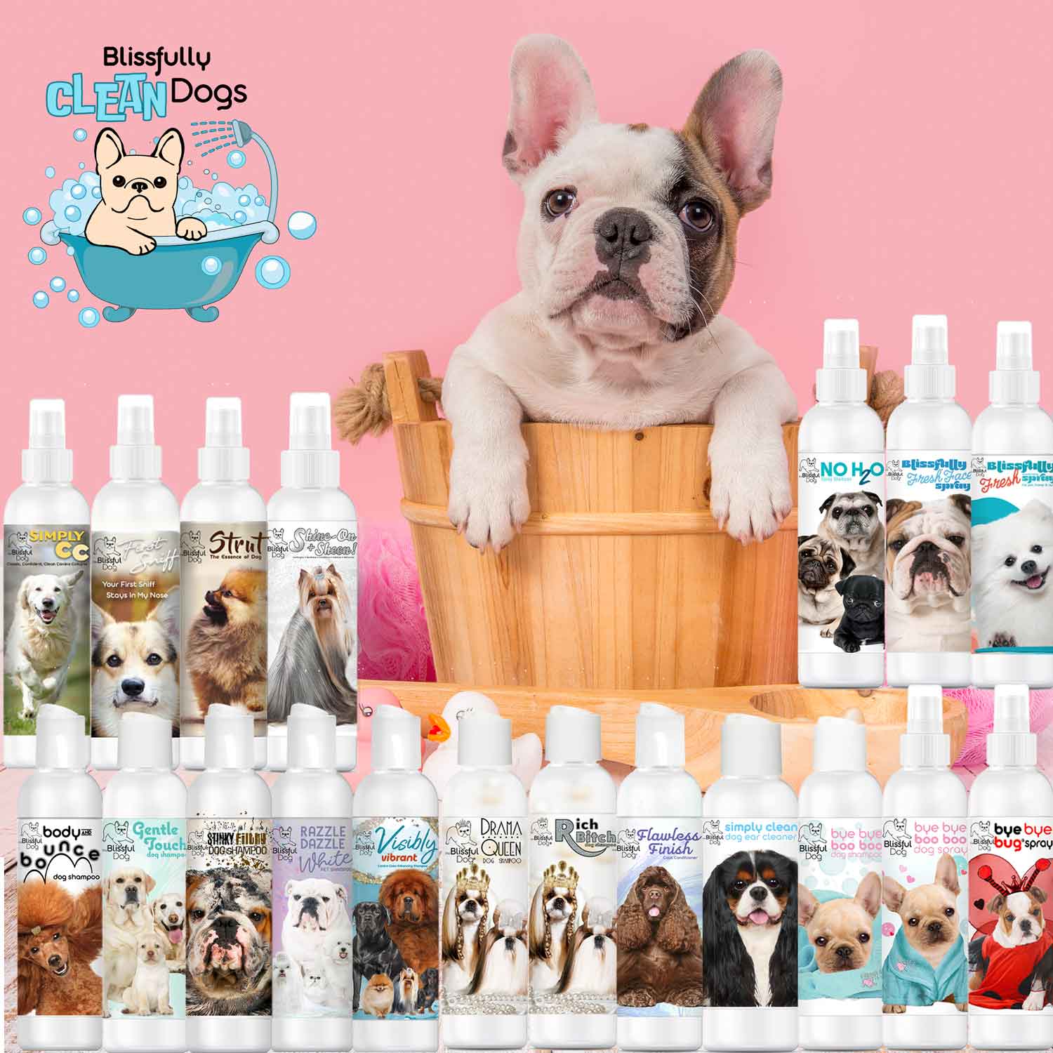 French Bulldog puppy shampoo