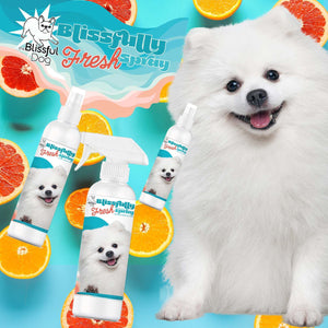 Blissfully Fresh™ Pet Deodorizing Spray pomeranian