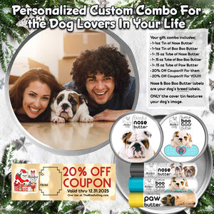 Holiday Custom Combo Dog Breeds Tins & Tubes | Personalized!🎁