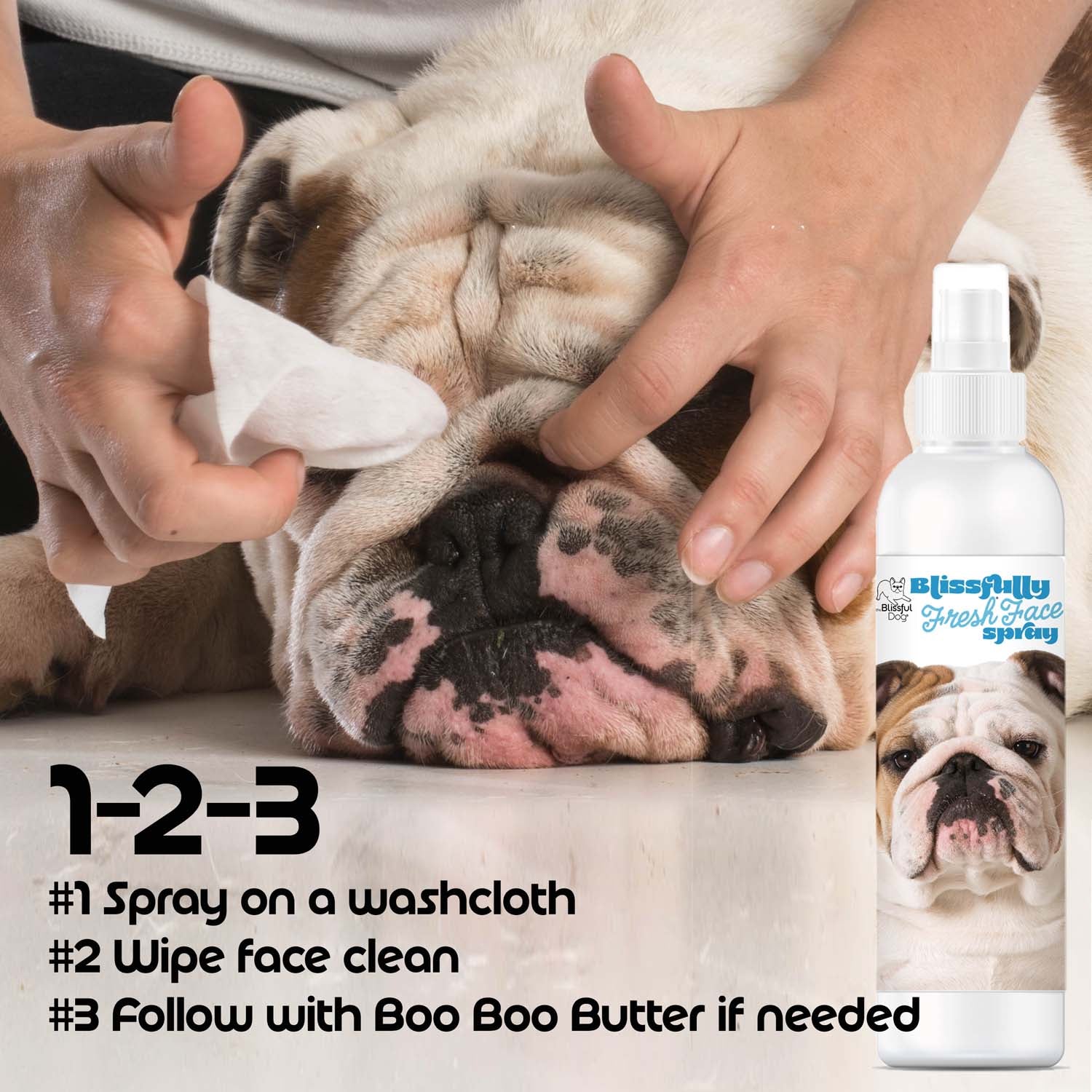 Blissful Dog Fresh Face Wash Your GoTo Smoosh Dog Face Cleanser