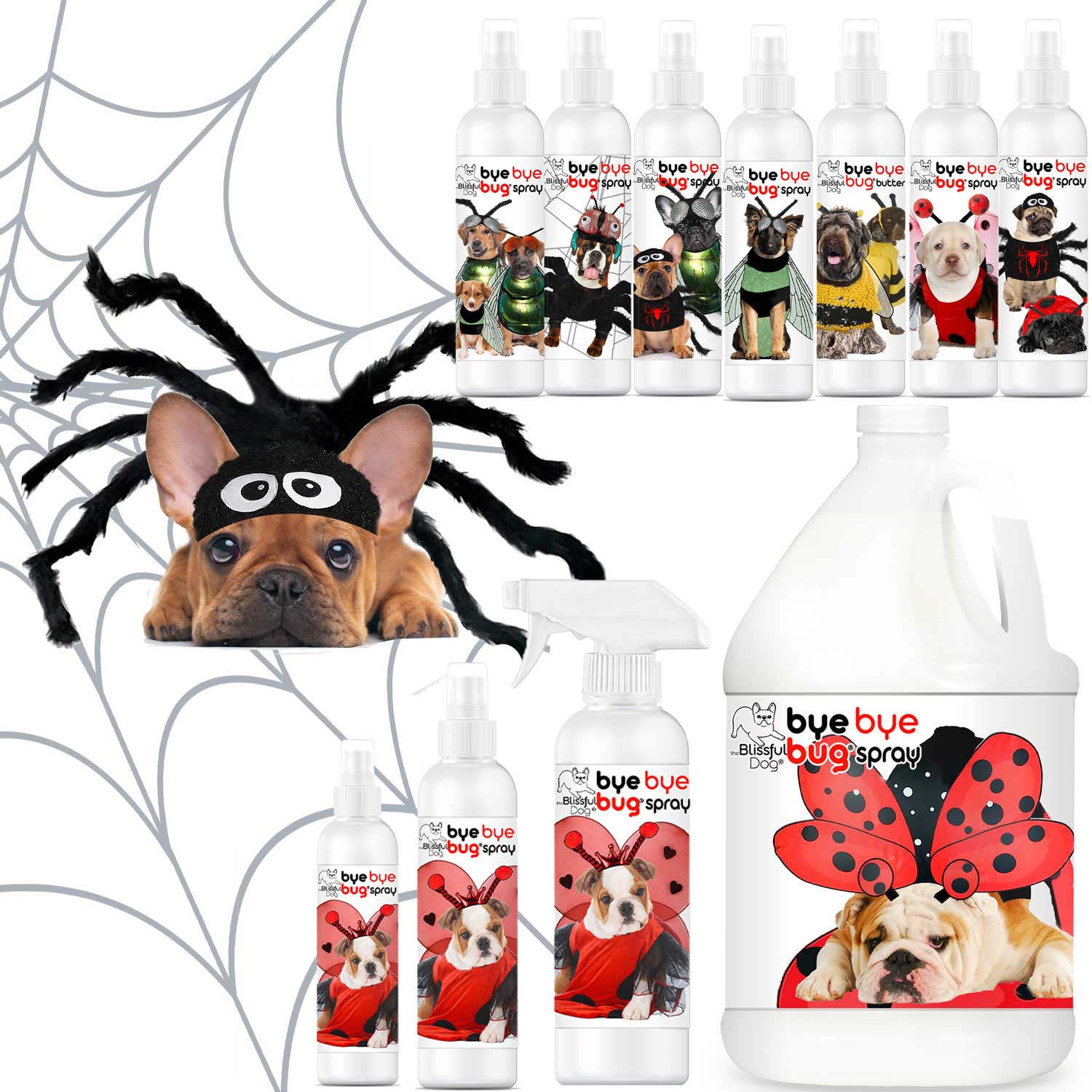 The Blissful Dog Bye Bye Bug™ Spray Banishes Biting BugsNaturally