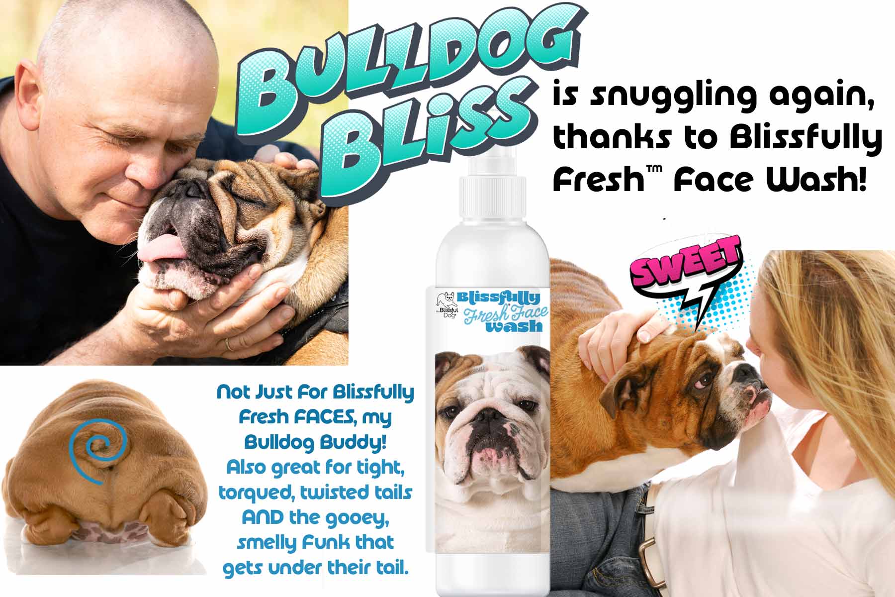 bulldog face cleaner