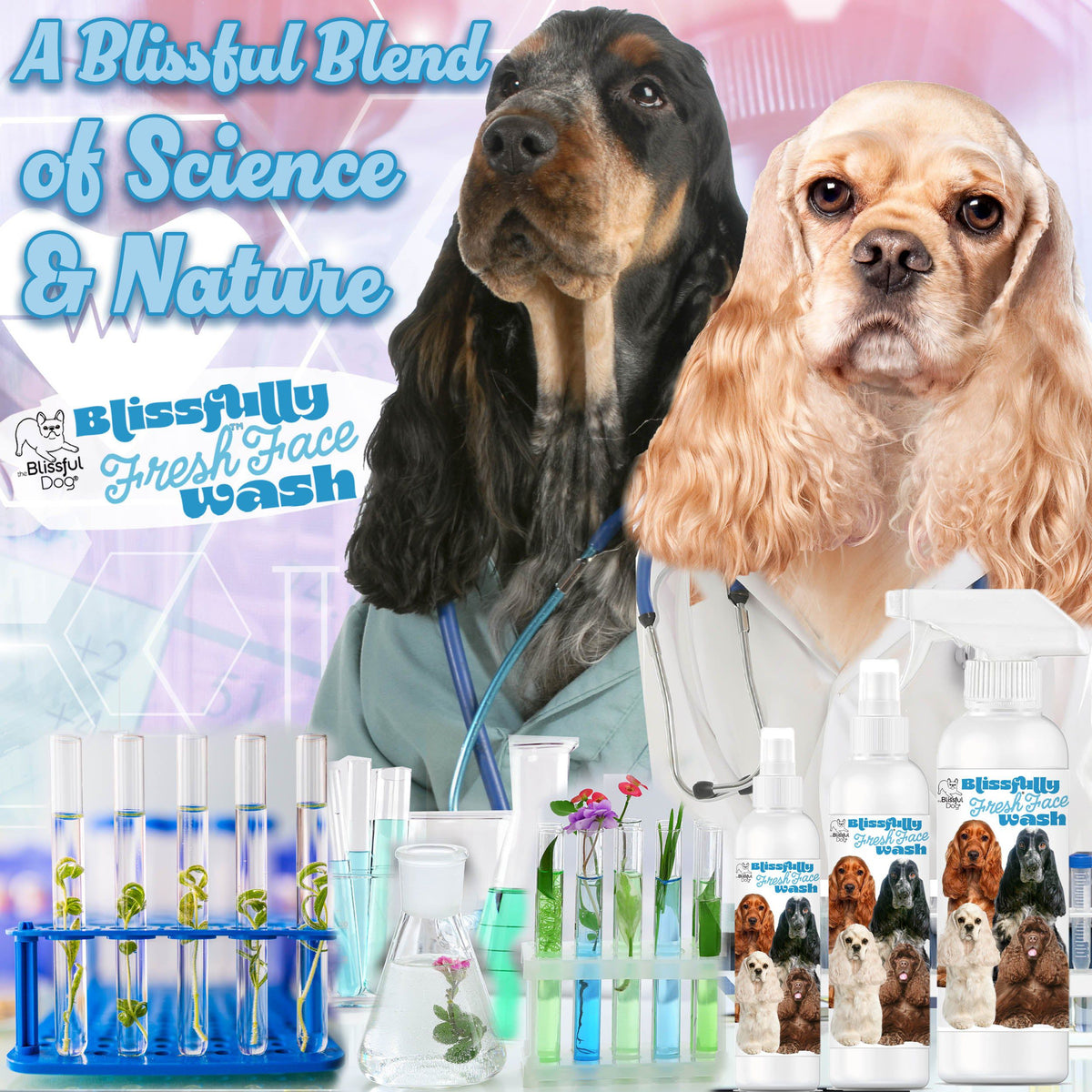 Cocker Spaniel Am/Eng Blissfully Fresh™ Face Wash