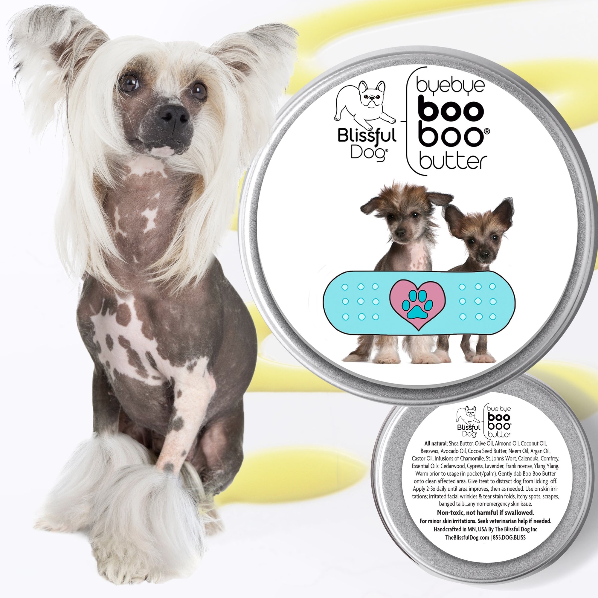 chinese crested skin care