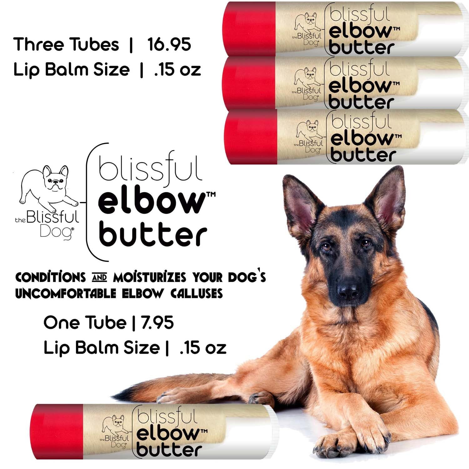 The Blissful Dog Blissful Elbow Butter Balm For Dog Elbow Calluses