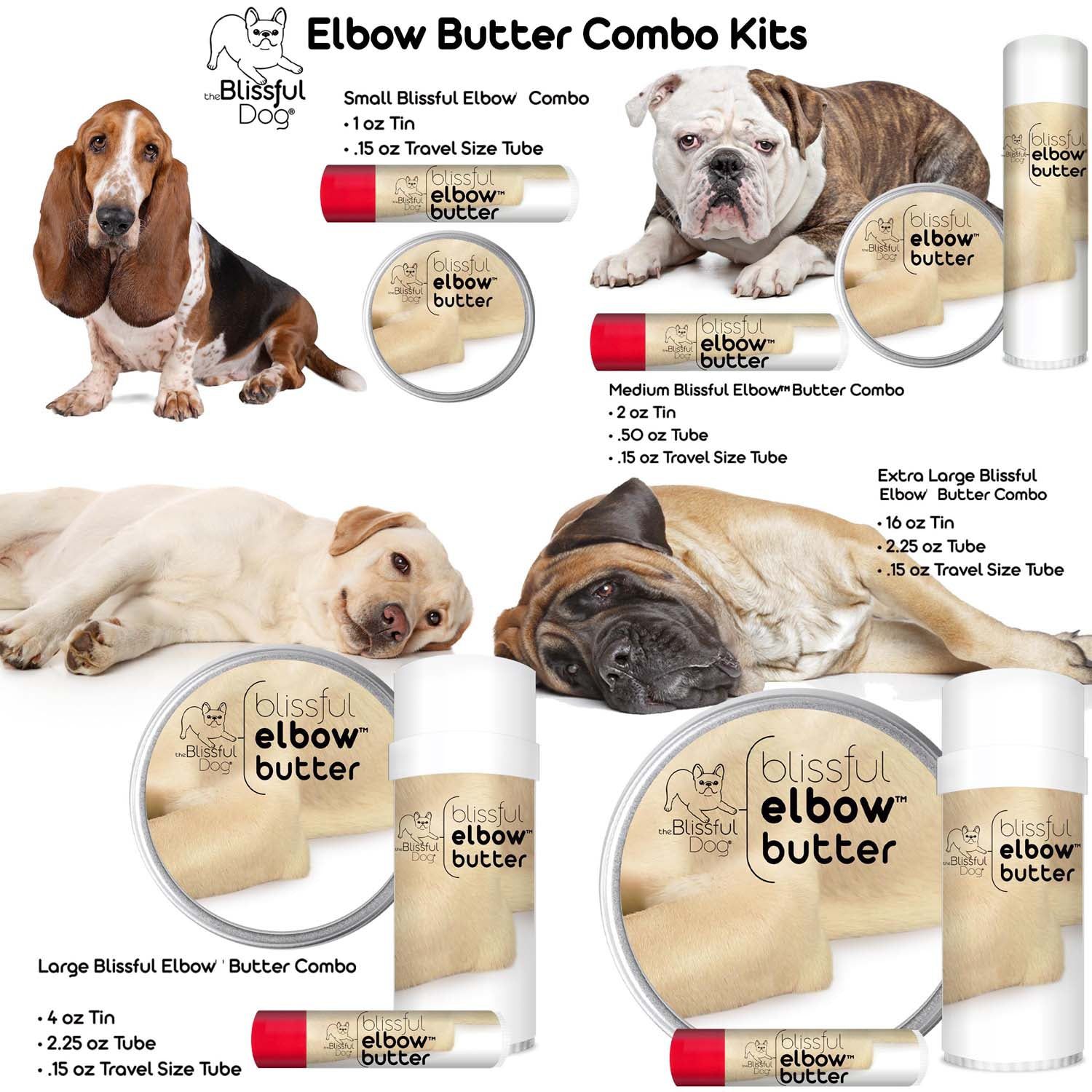 The Blissful Dog Blissful Elbow™ Butter Balm For Dog Elbow Calluses