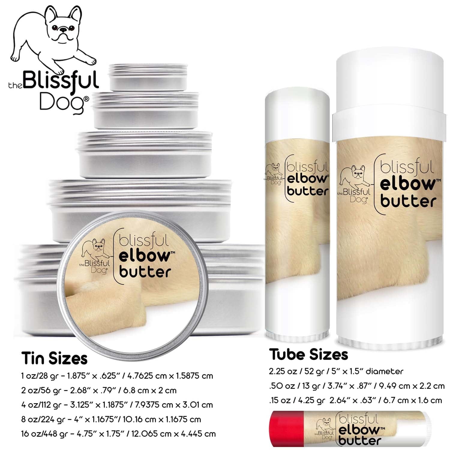 Dog elbow top butter