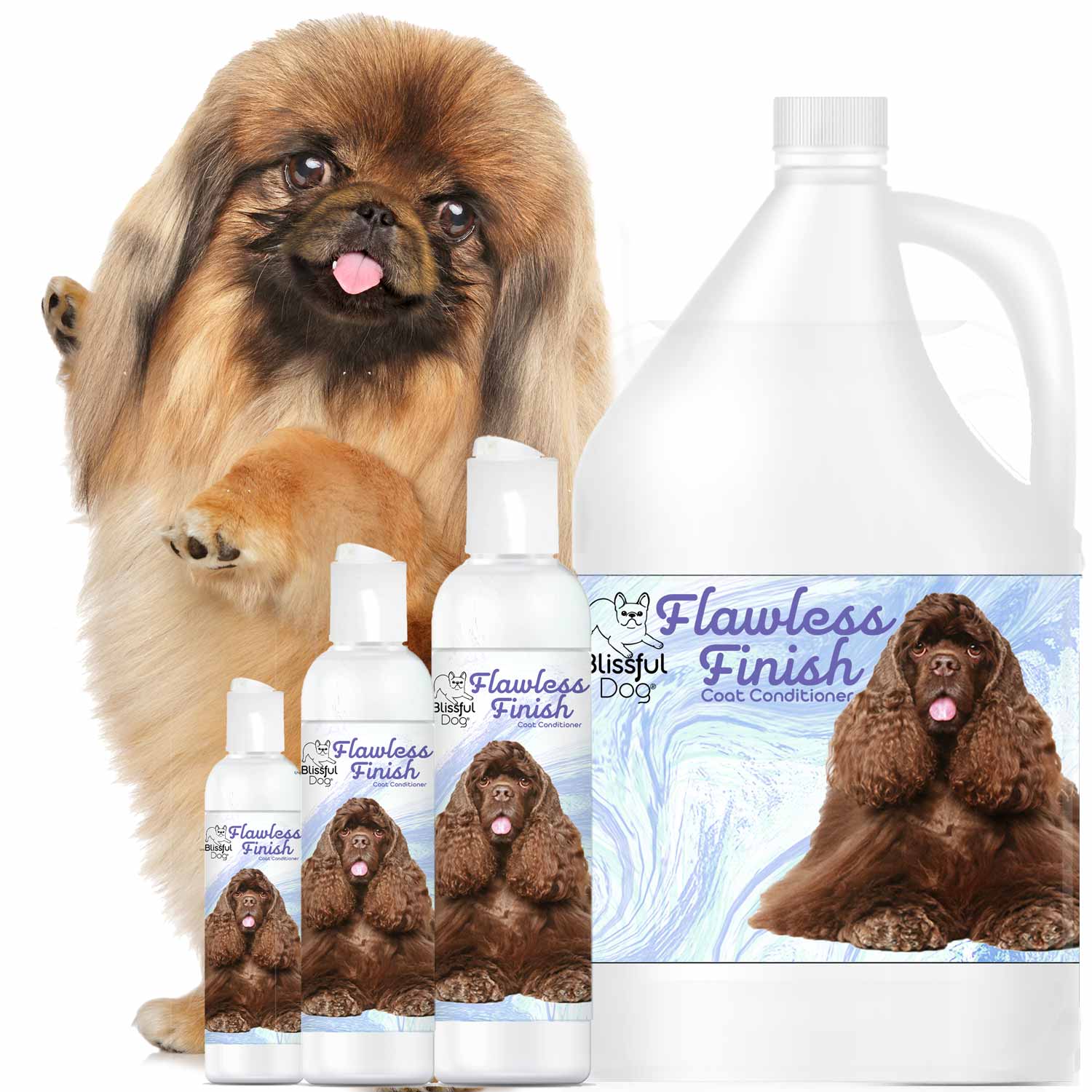 The Blissful Dog Flawless Finish Dog Coat Conditioner A+ Performance
