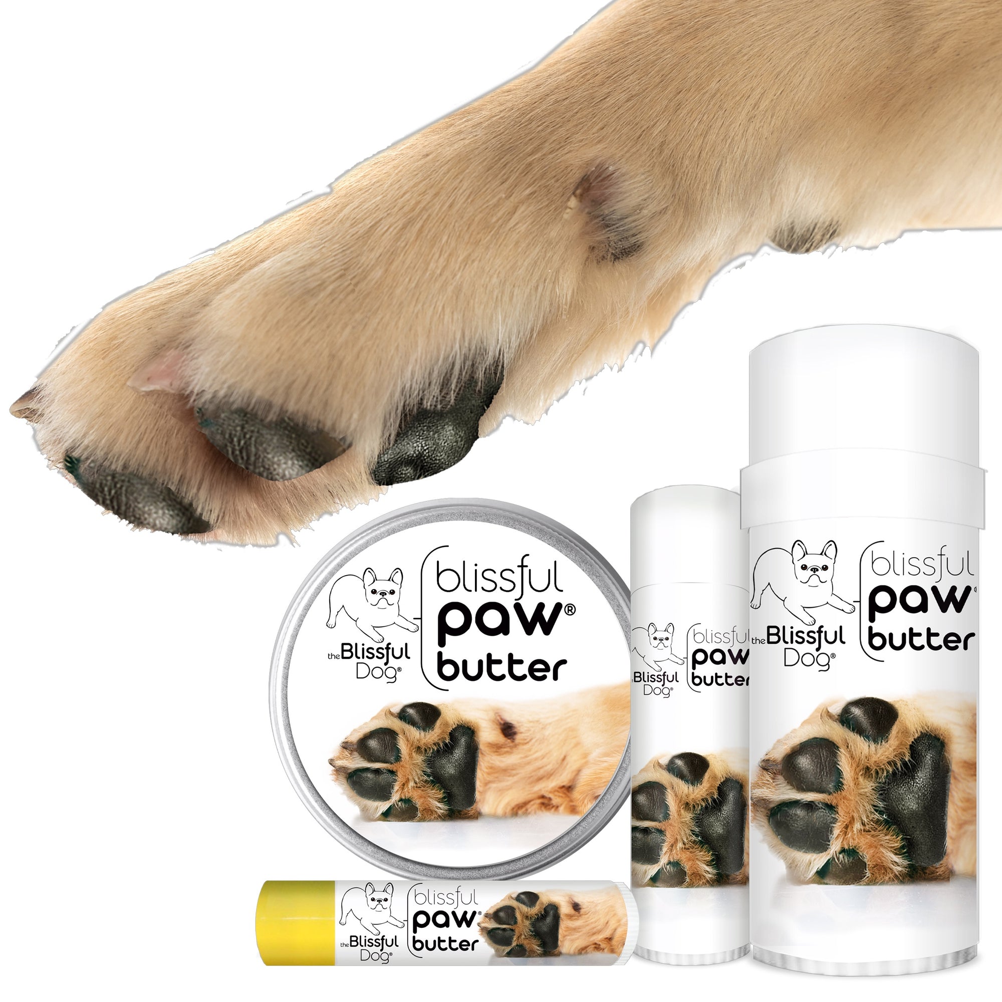 paw butter moisturizes dog paws