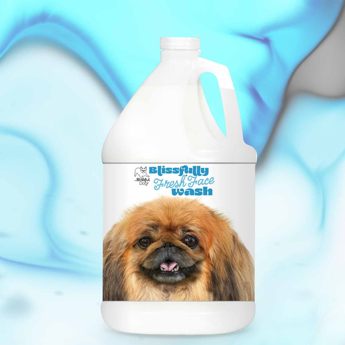 Pekingese face shampoo
