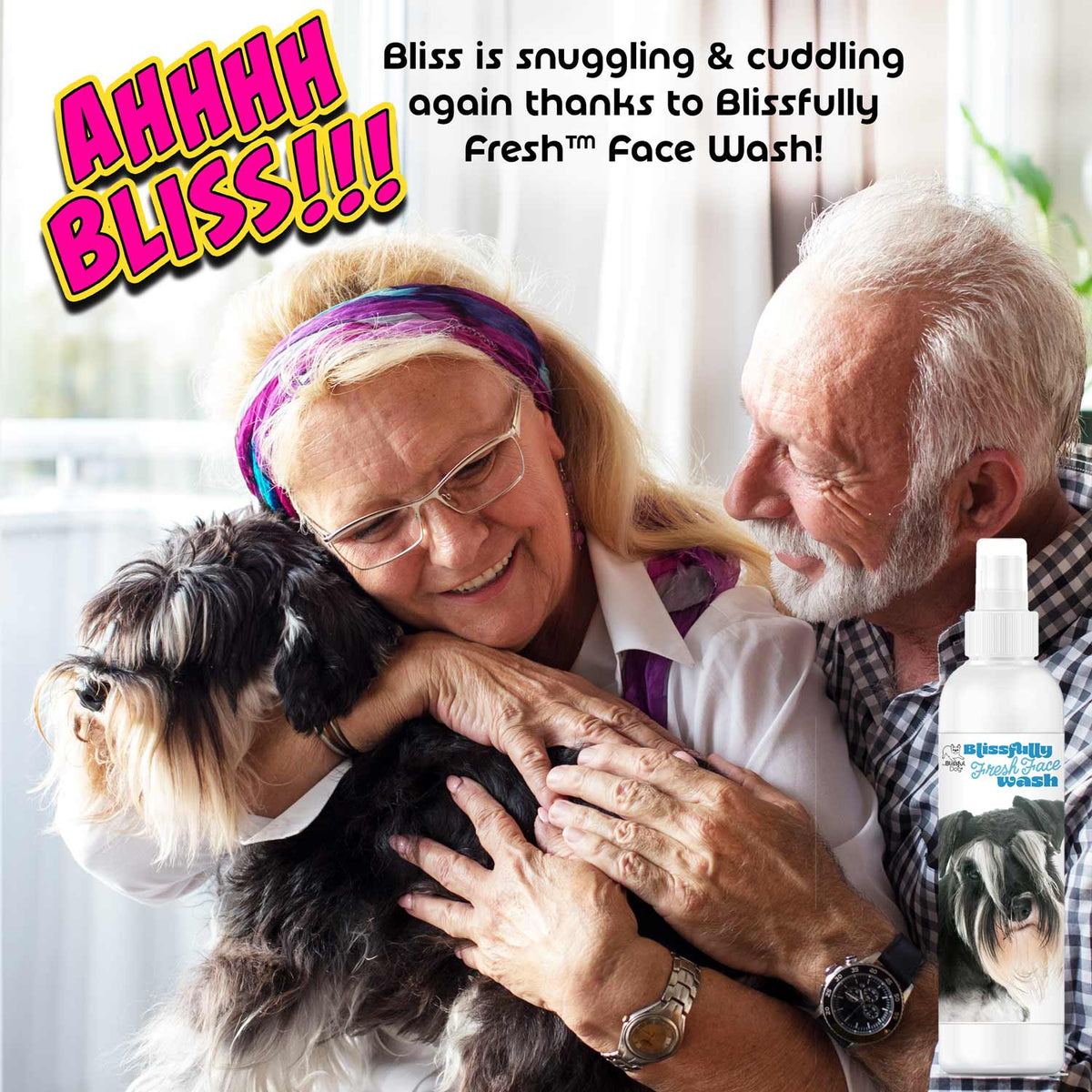 Schnauzer beard cleanser