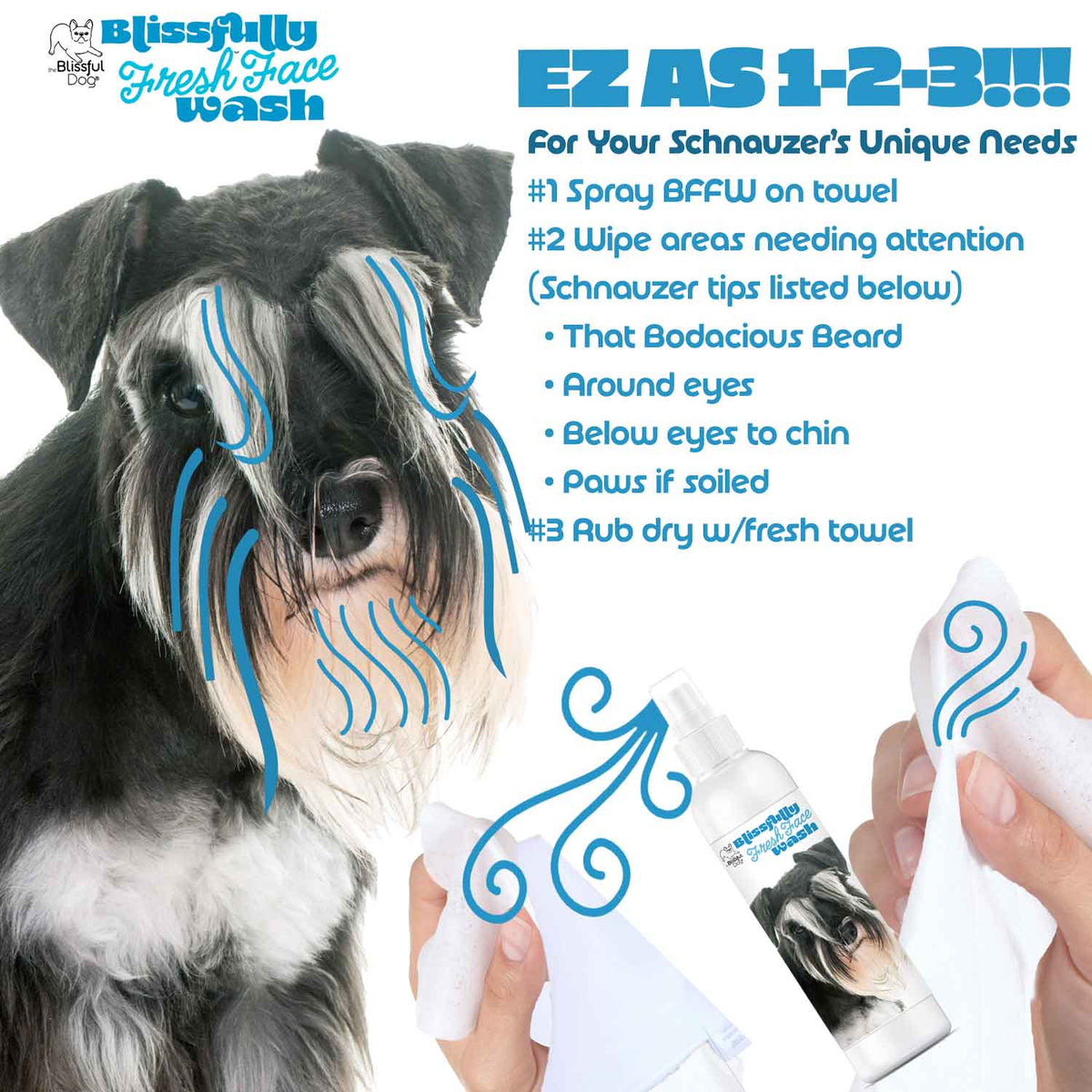 Schnauzer beard shampoo