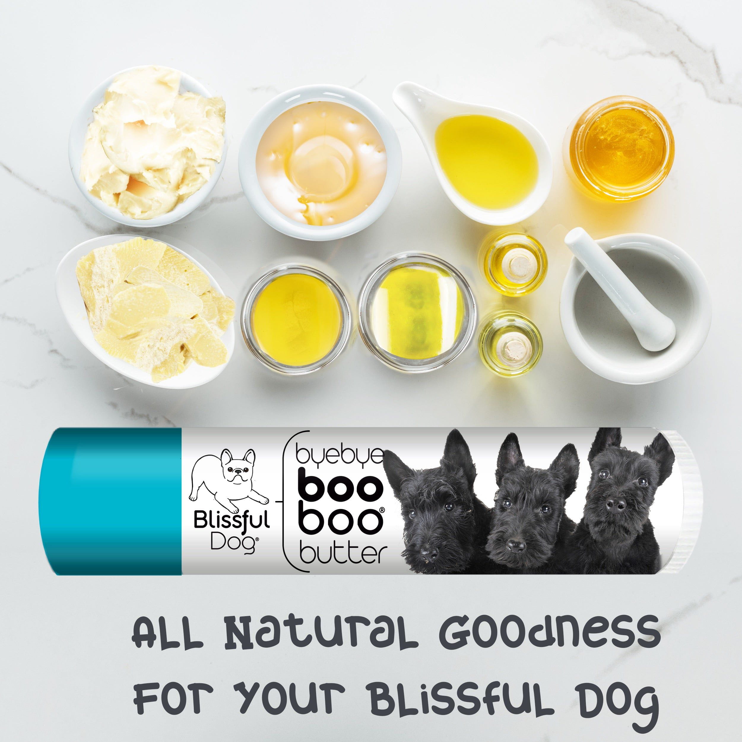 Boo Boo Butter Herbal Dog Balm for Scottish Terrier Skin Care Needs