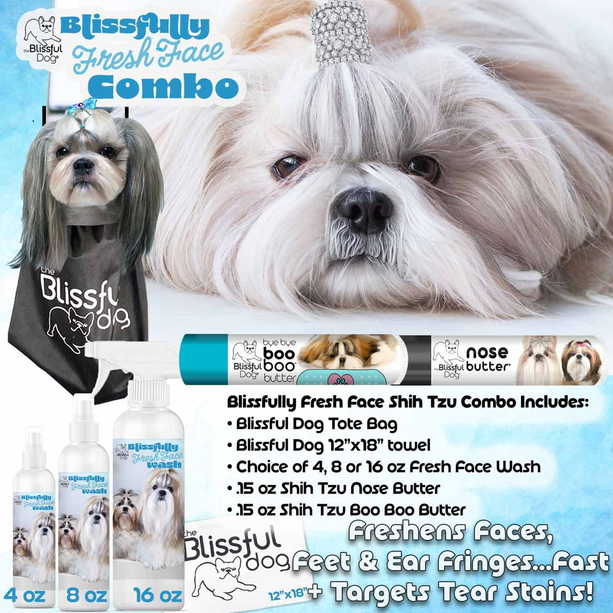 Shih Tzu Dog Face Care