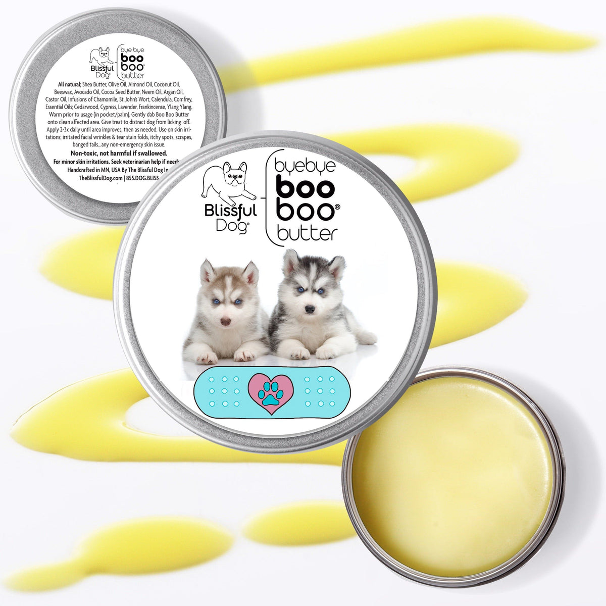 siberian husky scratches