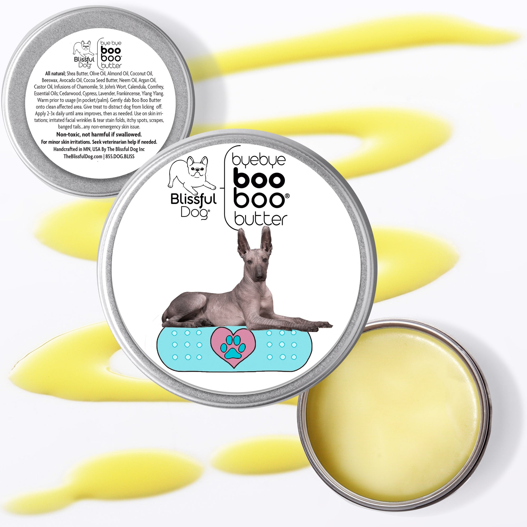 Xoloitzcuintli dry skin