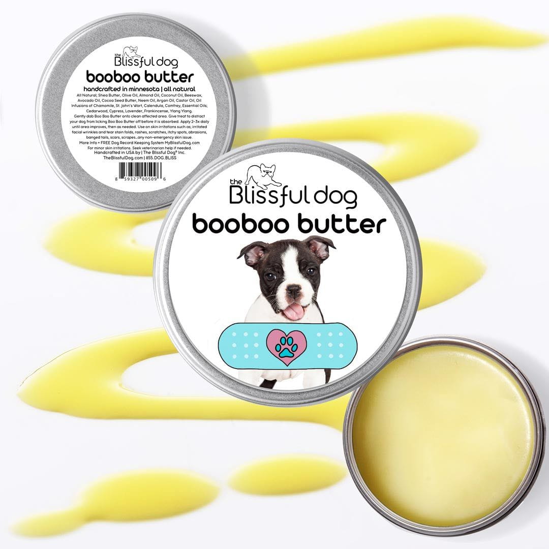 Boston Terrier Skin Care Boo Boo Butter for Minor Skin Irritations