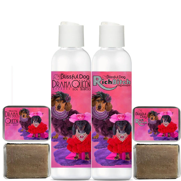 Dachshund Rich Bitch Drama Queen Dog Shampoo Soap